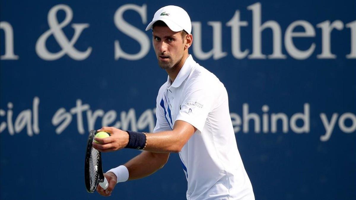 Novak Djokovic es el principal candidato a ganar el título del Masters 1000 de Cincinnati
