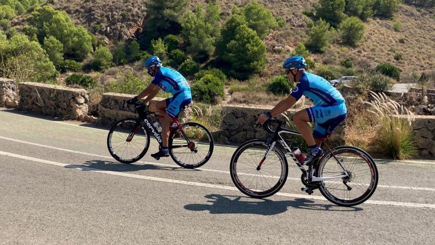 Pepe Uribe inicia el desafío de realizar cuatro Everesting en el Monte Cenizas