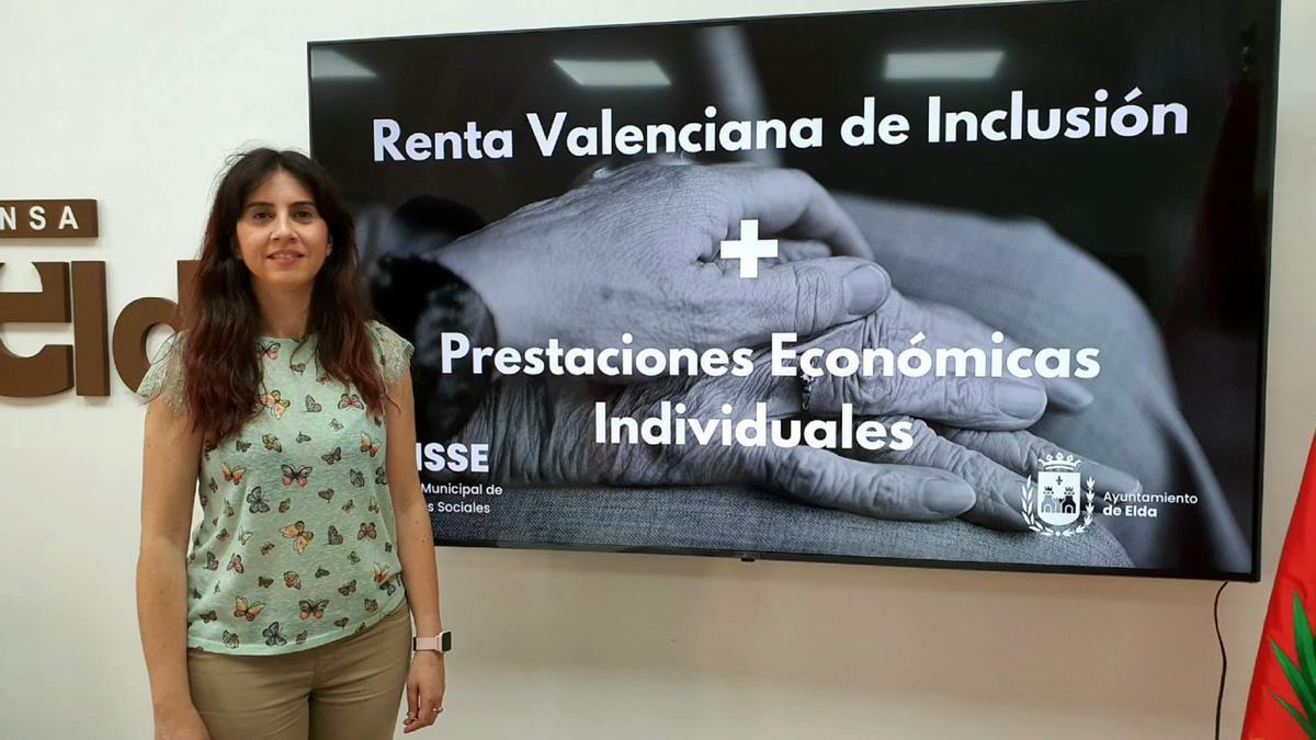 La concejala Alba García.
