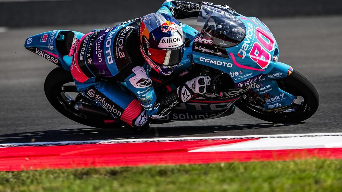 El piloto colombiano David Alonso, nuevo campeón del mundo de Moto3.