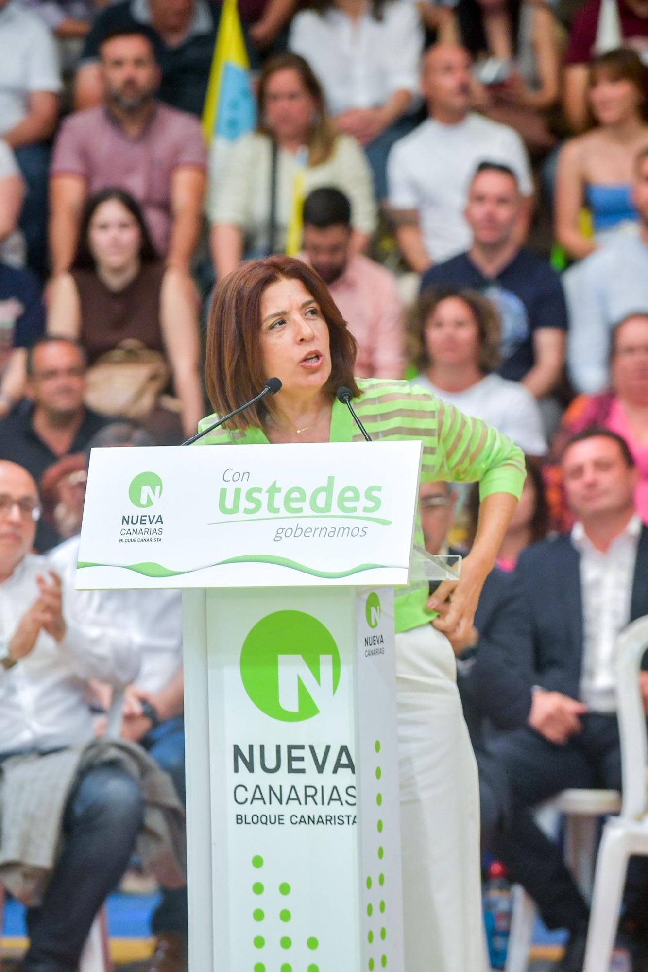 Presentación de candidaturas de Nuevas Canarias a las elecciones del 28M