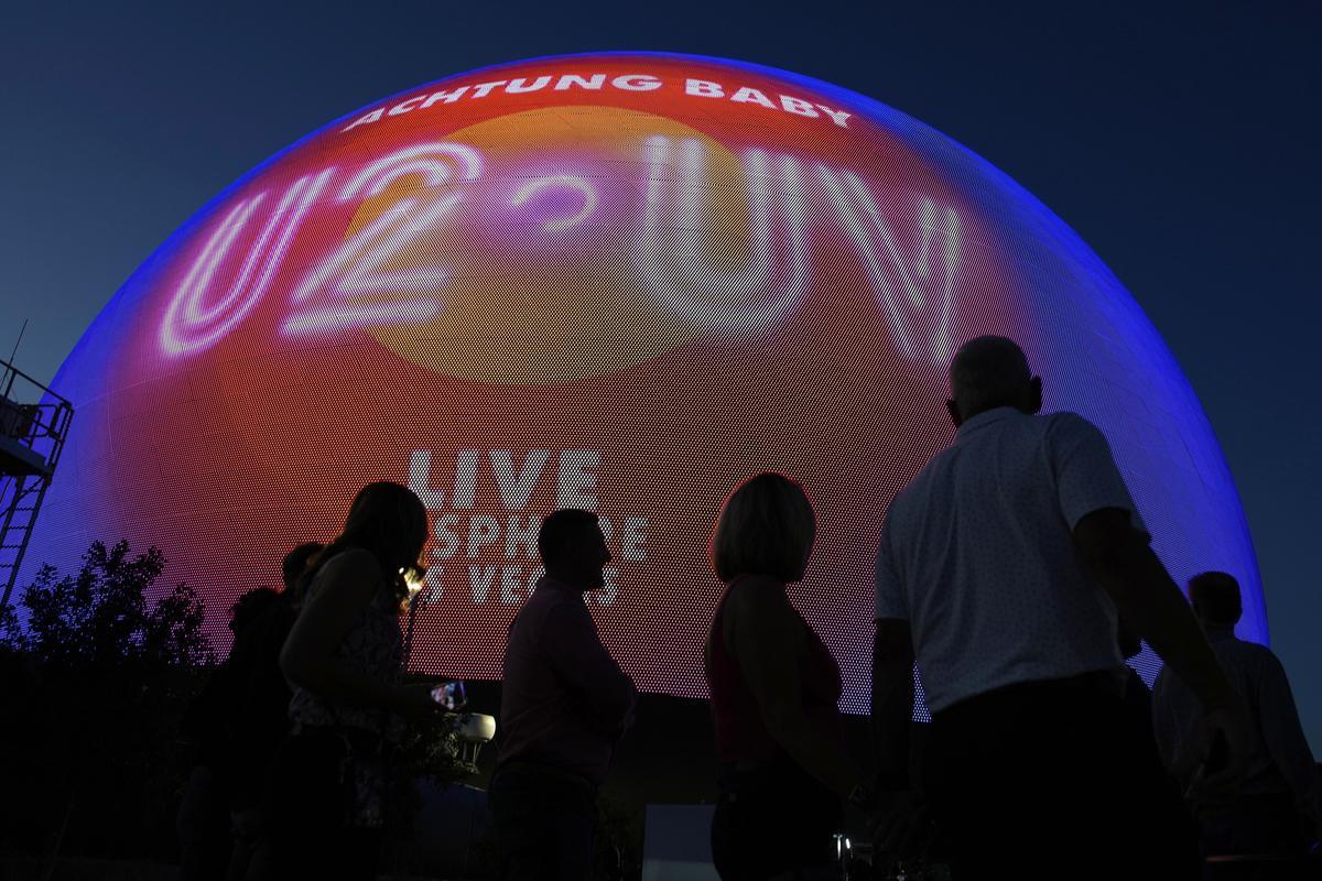 Así es The Sphere, el impresionante nuevo templo de conciertos de Las Vegas