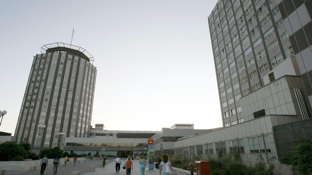 El hospital de La Paz de Madrid.