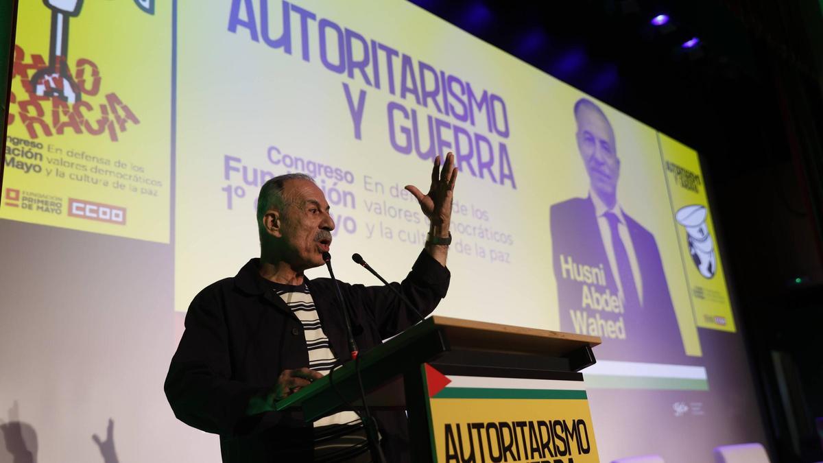 Husri Abdel Wahed, en el acto.