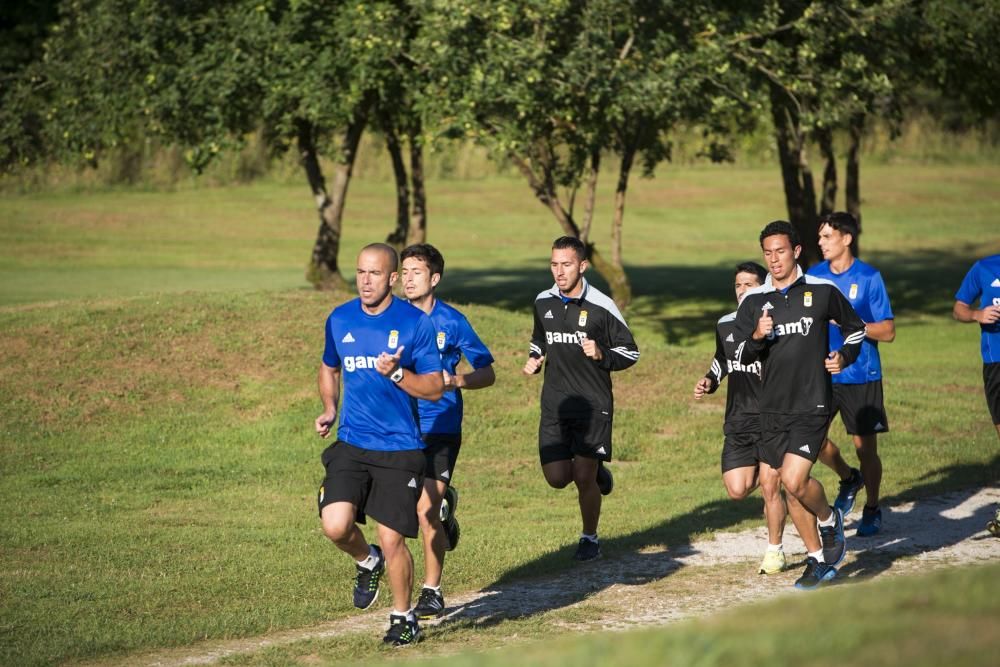 Entrenamiento del Real Oviedo