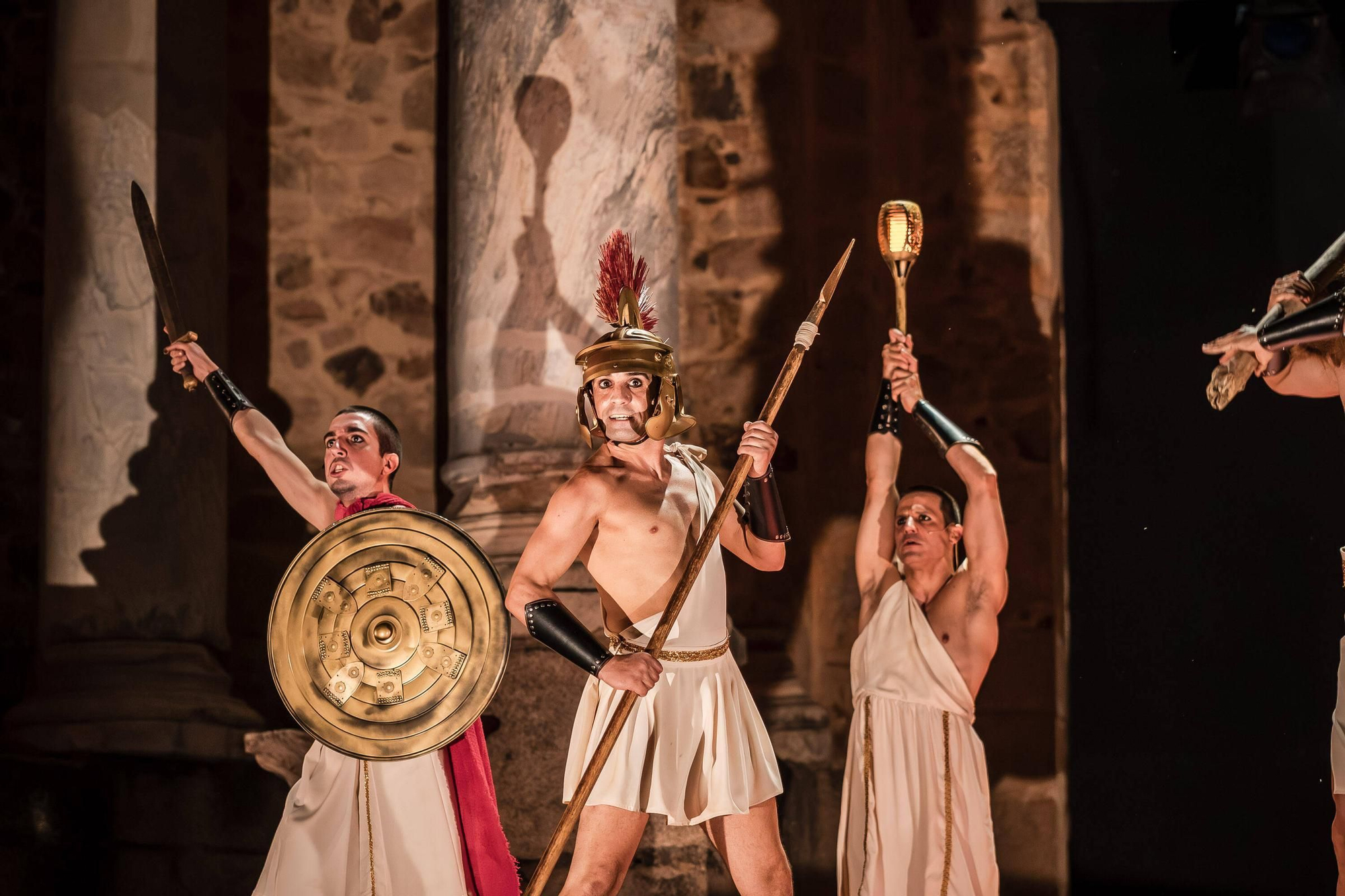 Las imágenes de 'Alejandro y el eunuco persa', la obra de esta semana del Festival Internacional de Teatro Clásico de Mérid