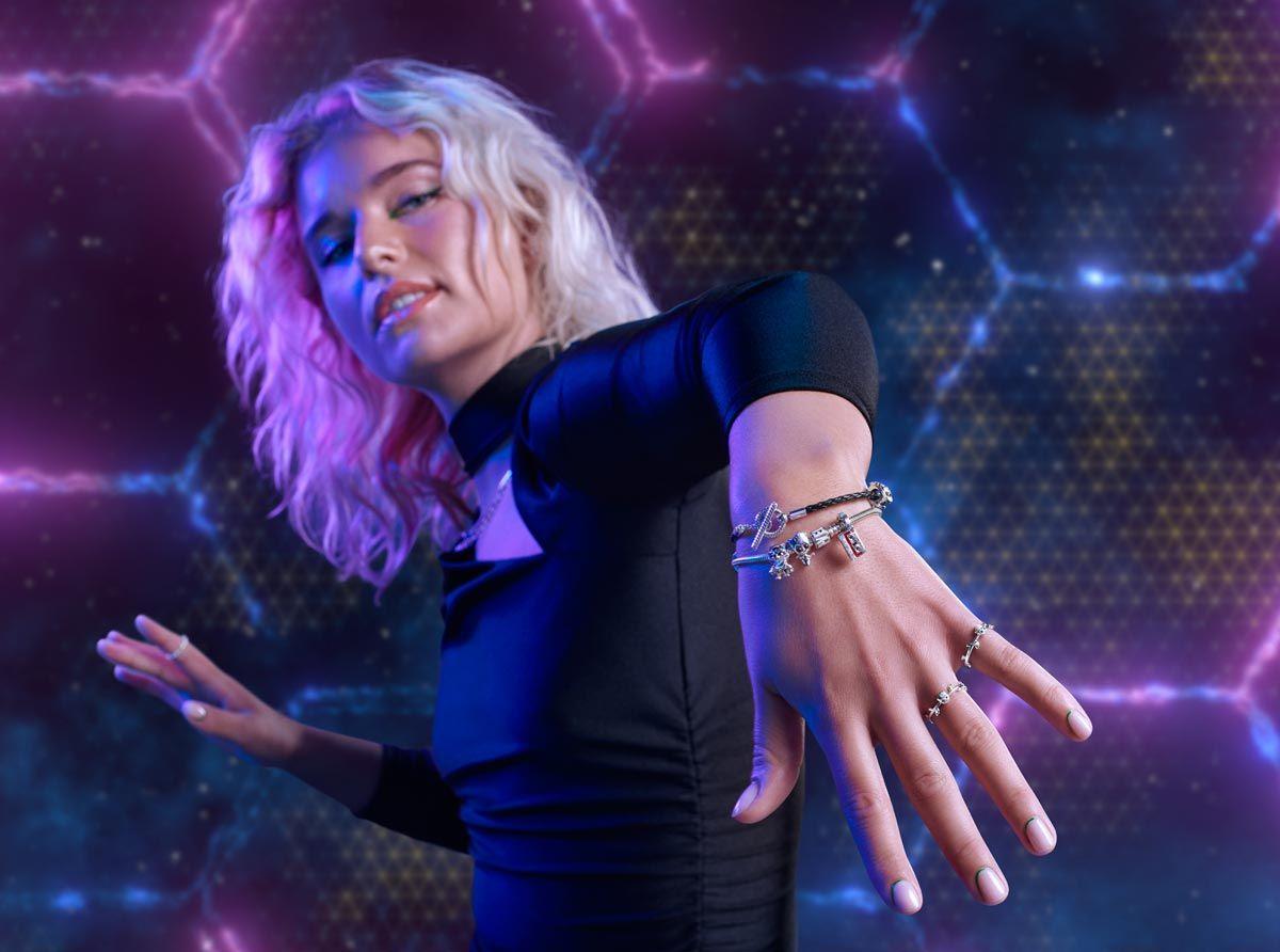 'Charms' y anillo de la colaboración Marvel x Pandora inspirada en 'Guardianes de la Galaxia'