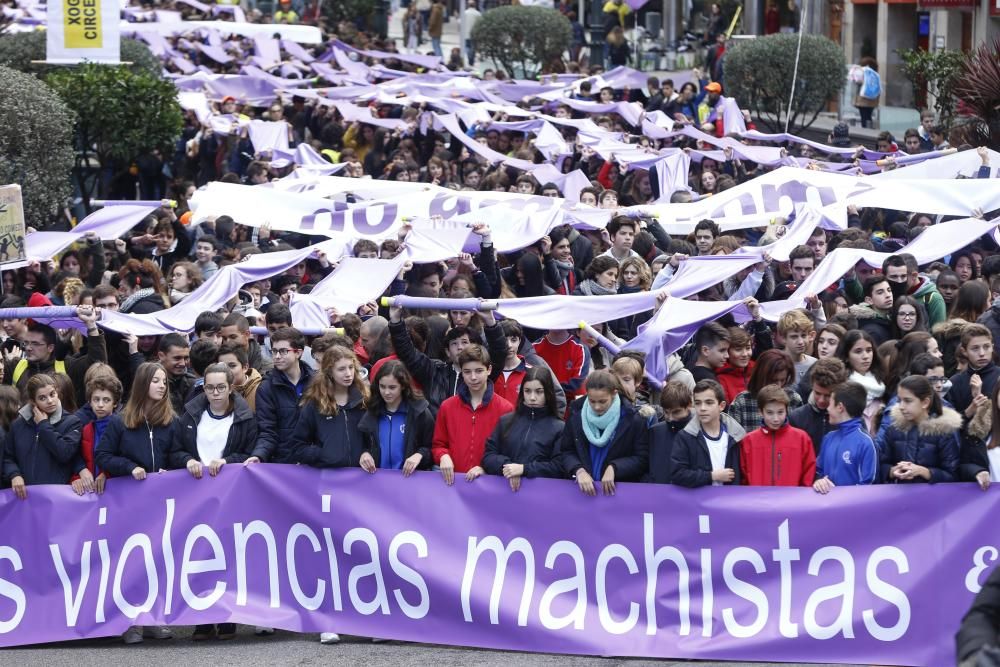 Clamor por el fin de la violencia machista en Vigo