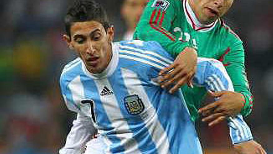 Di Maria, durante el Mundial.