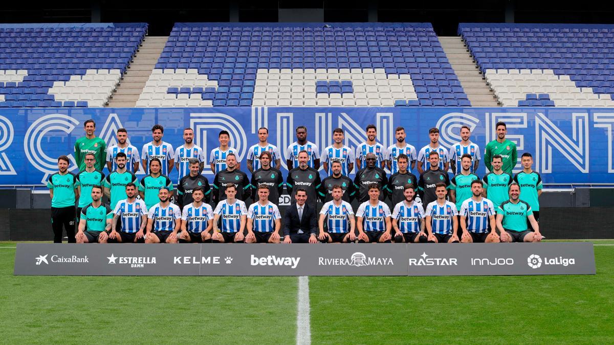 La foto oficial del Espanyol tras ascender a Primera