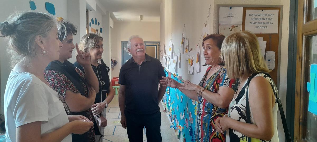 GALERÍA | La nueva Directiva de la Liga Zamorana de Educación visita el CECOAF de Toro