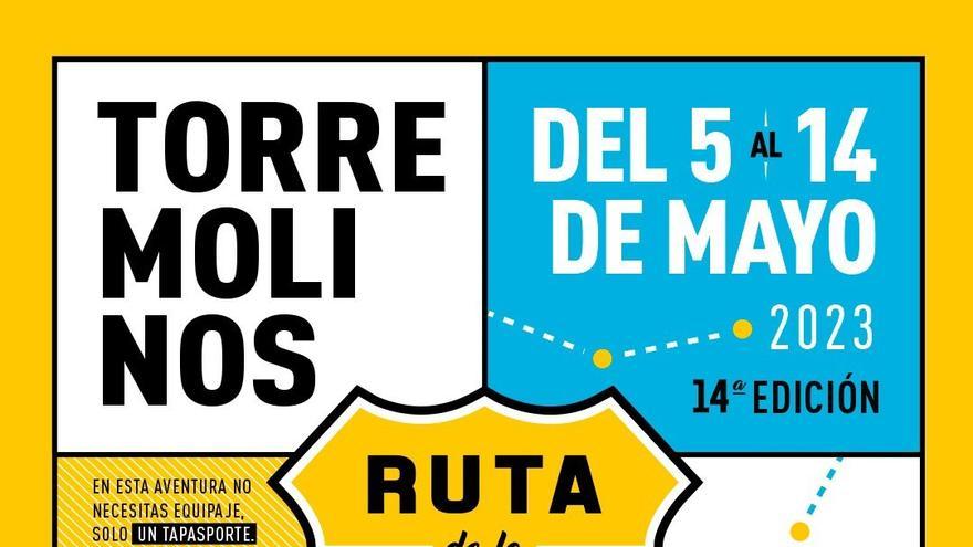 Cartel de la XIV Ruta de la Tapa de Torremolinos