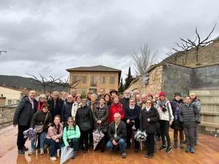 Òmnium Bages-Moianès recorre la Mequinensa literària de Jesús Moncada