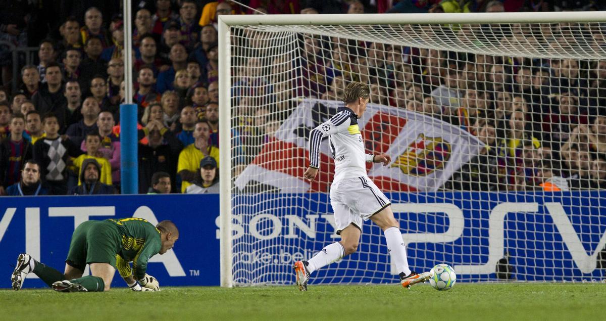 Fernando Torres marcó un gol que hundió al Barça ante el Chelsea