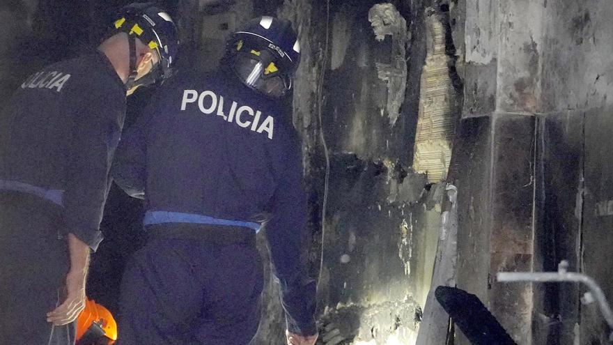 El mortal incendio de la calle Alfonso X el Sabio de Vigo