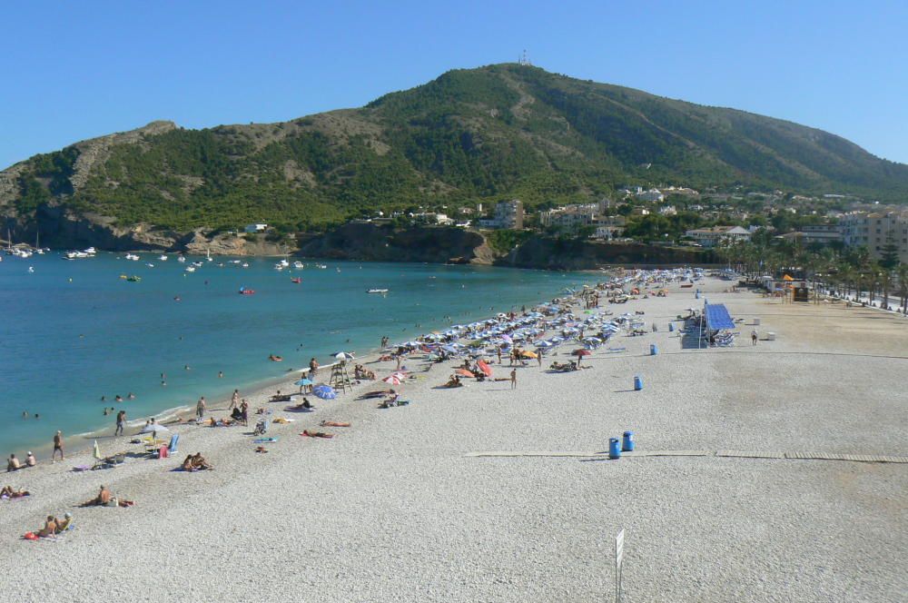 Playa de Albir, en Alicante. Foto: ARCHIVO