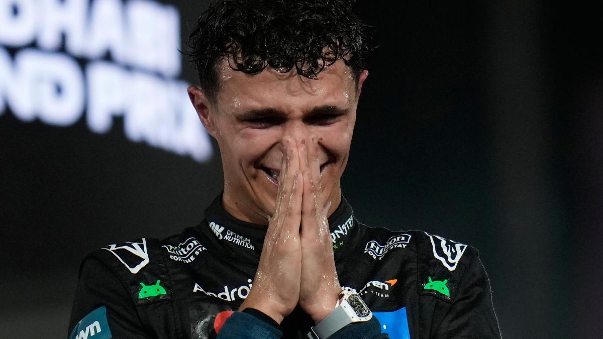 Lando Norris , flamante campeón