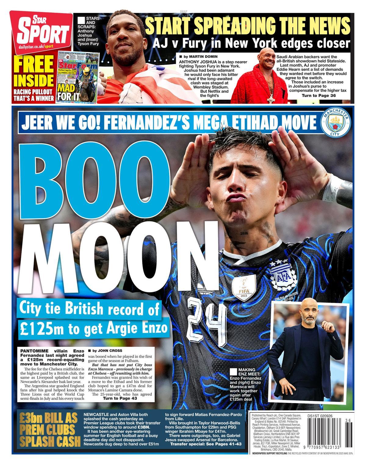 Las imágenes de las portadas de hoy