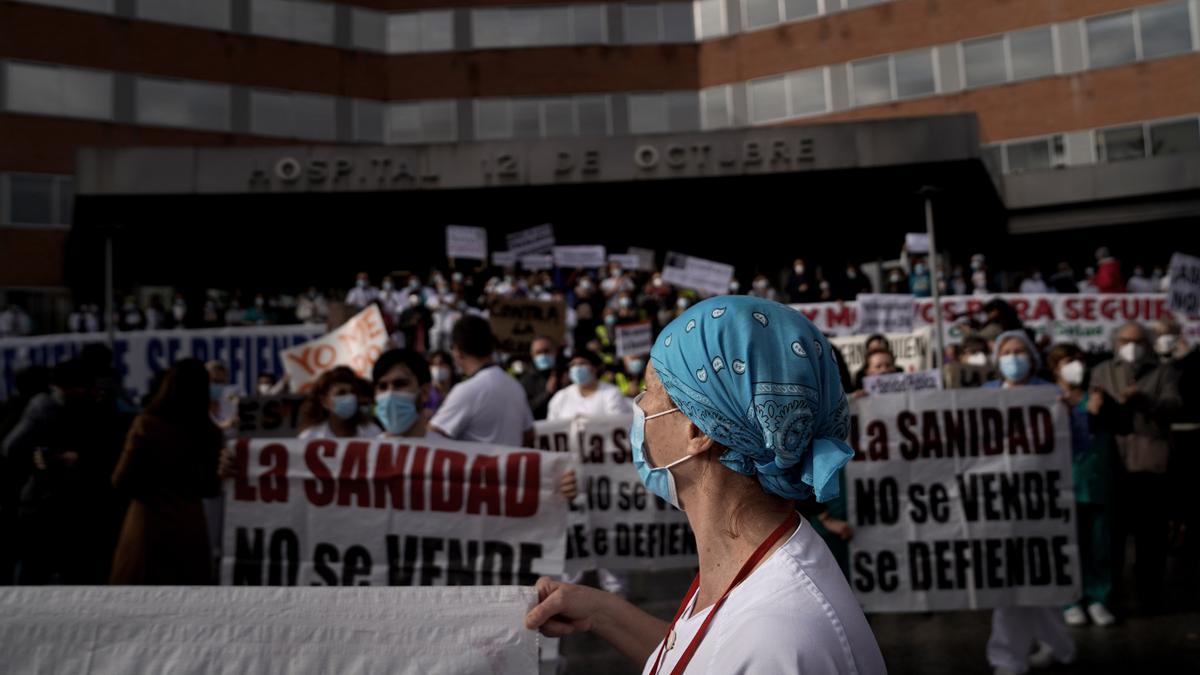 Protestas contra el traslado forzoso al hospital de pandemias