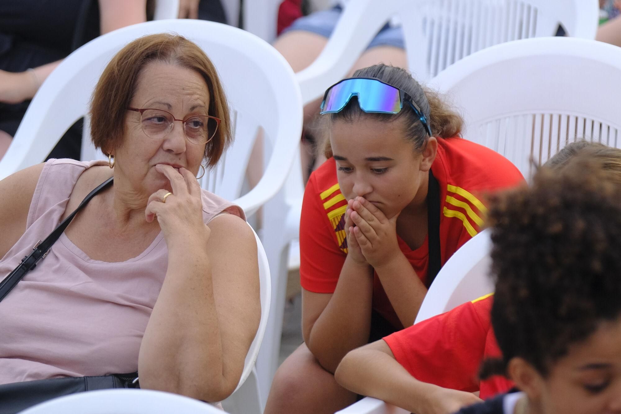Ambiente de la final de la Eurocopa femenina de fútbol 