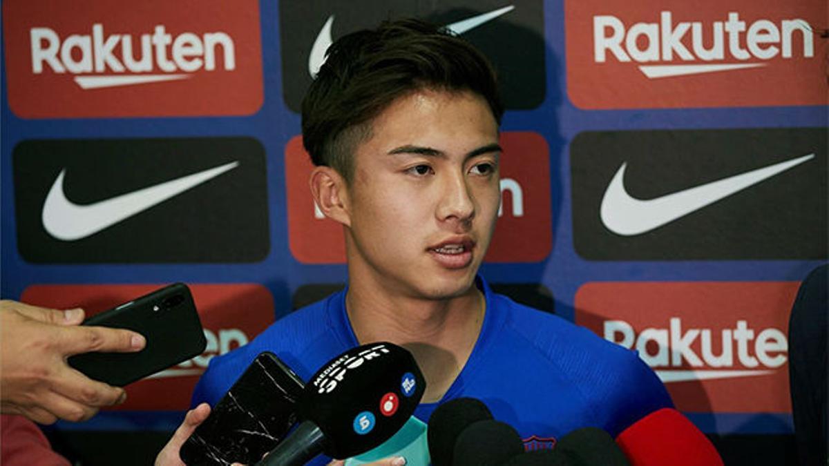 Hiroki Abe habló como nuevo jugador del FC Barcelona