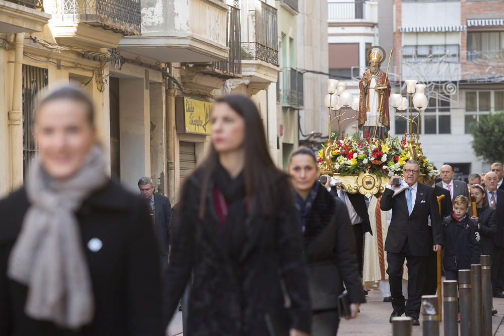 Procesión por San Nicolás en Castelló