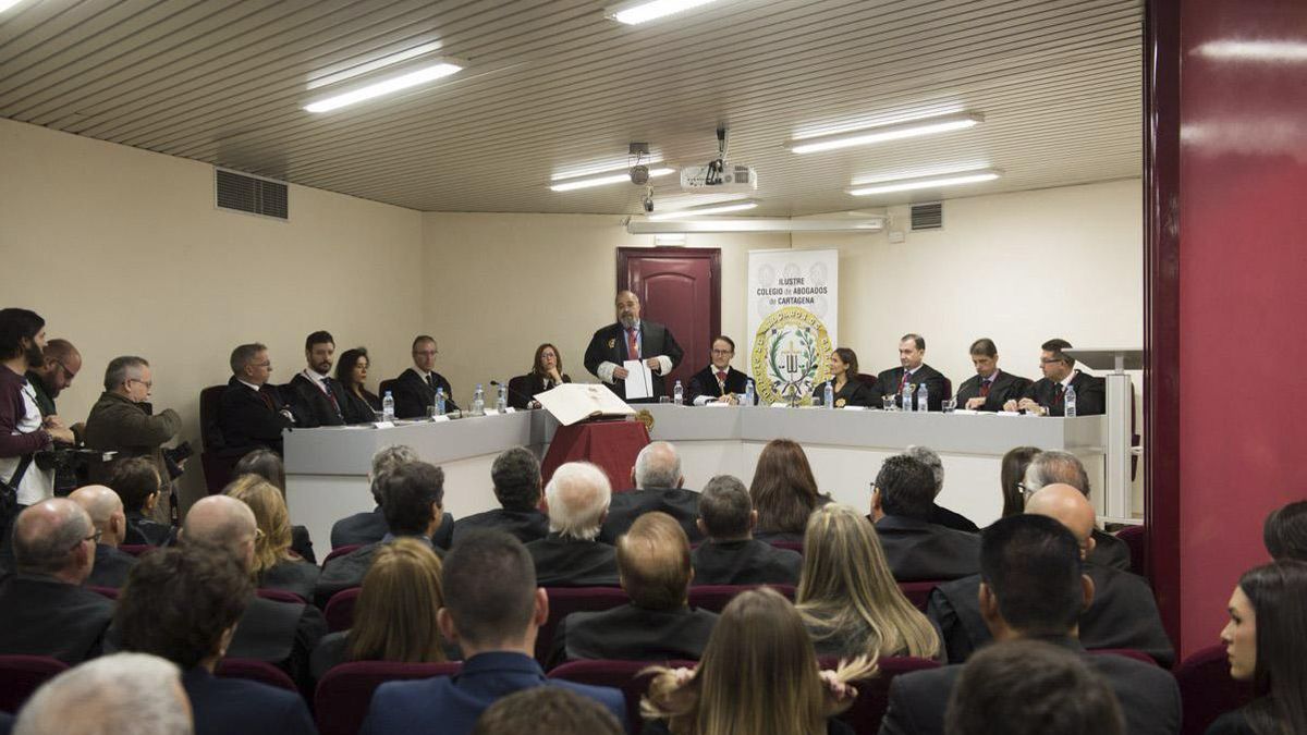 Foto de archivo del Ilustre Colegio de Abogados de Cartagena.
