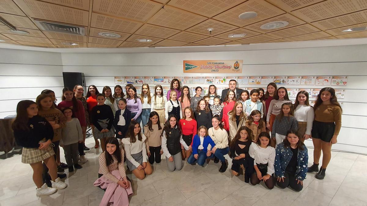 Una imagen de las participantes en el concurso de la Gestora de Festejos Populares de Elche