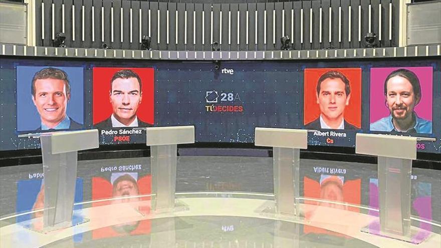 las cadenas de televisión, listas para los debates