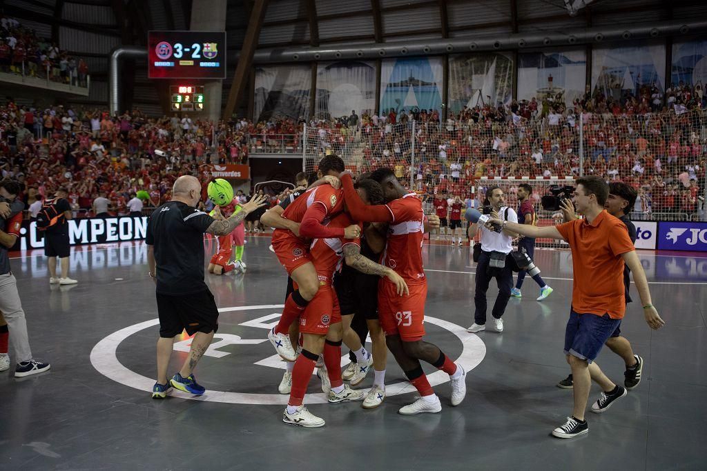 El Jimbee Cartagena celebra su segunda luga consecutiva