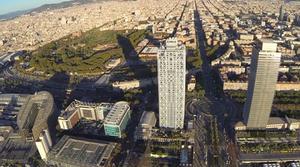 Pumba produccions ha hecho este vídeo donde se ve el Skyline de Barcelona a vista de ’drone’.