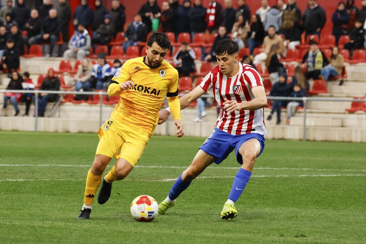 Las mejores imágenes del Atlético de Madrid B - Hércules CF