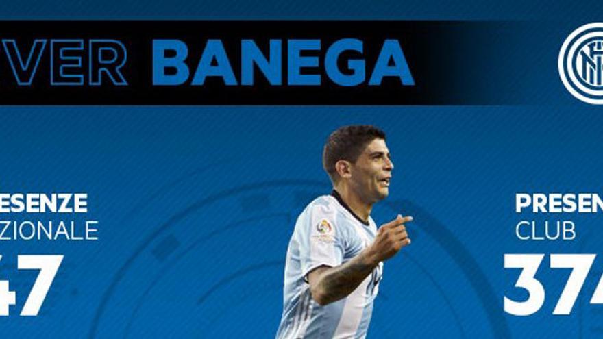 El Inter oficializa la traición de Banega al Sevilla