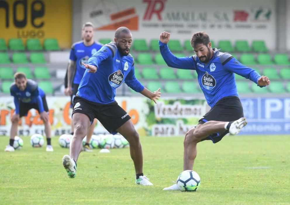 Entrenamiento del Deportivo en Vilalba 8 de agosto