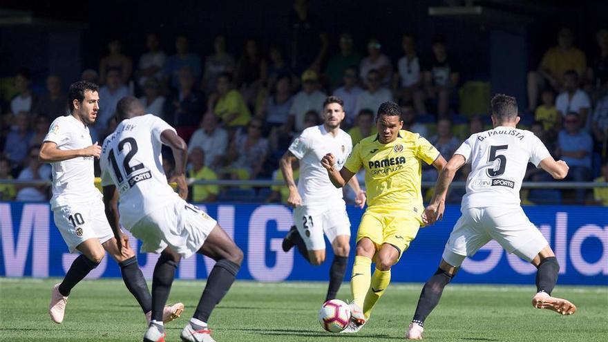 El Villarreal no aprovecha la expulsión de Parejo en el derbi (0-0)