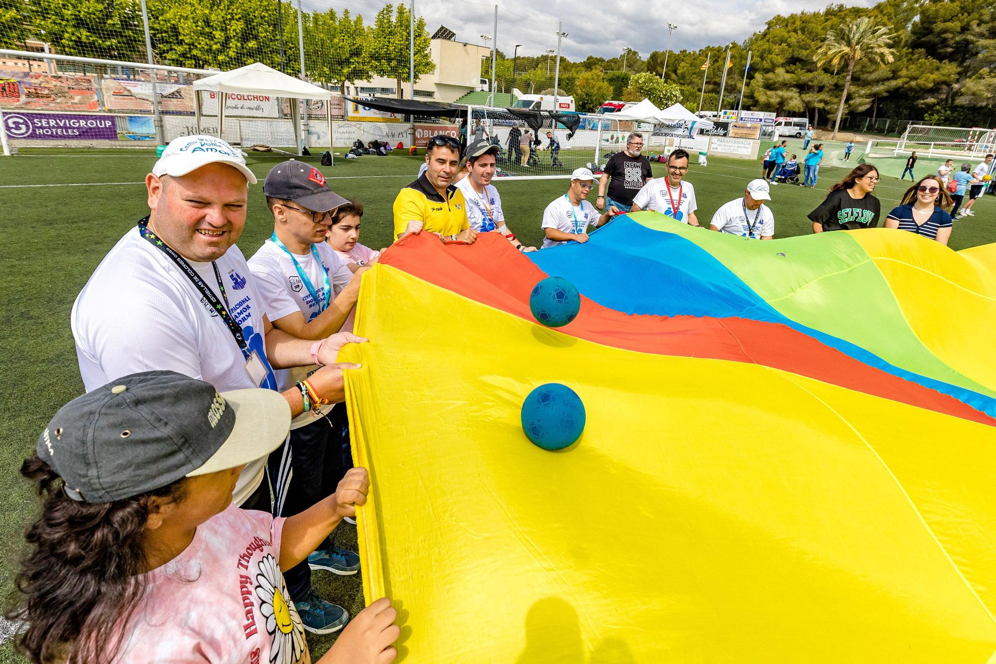 Más de 250 personas con discapacidad de toda la provincia compiten en los XXIII Juegos Deportivos de Benidorm