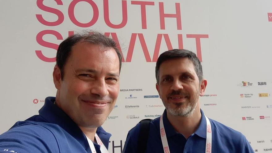 Javier Losada y Juan Pan, confundadores de Aguia. | L. O.
