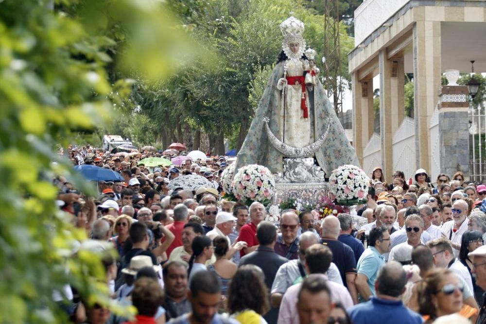 Bajada de la Virgen de la Fuensanta a Murcia