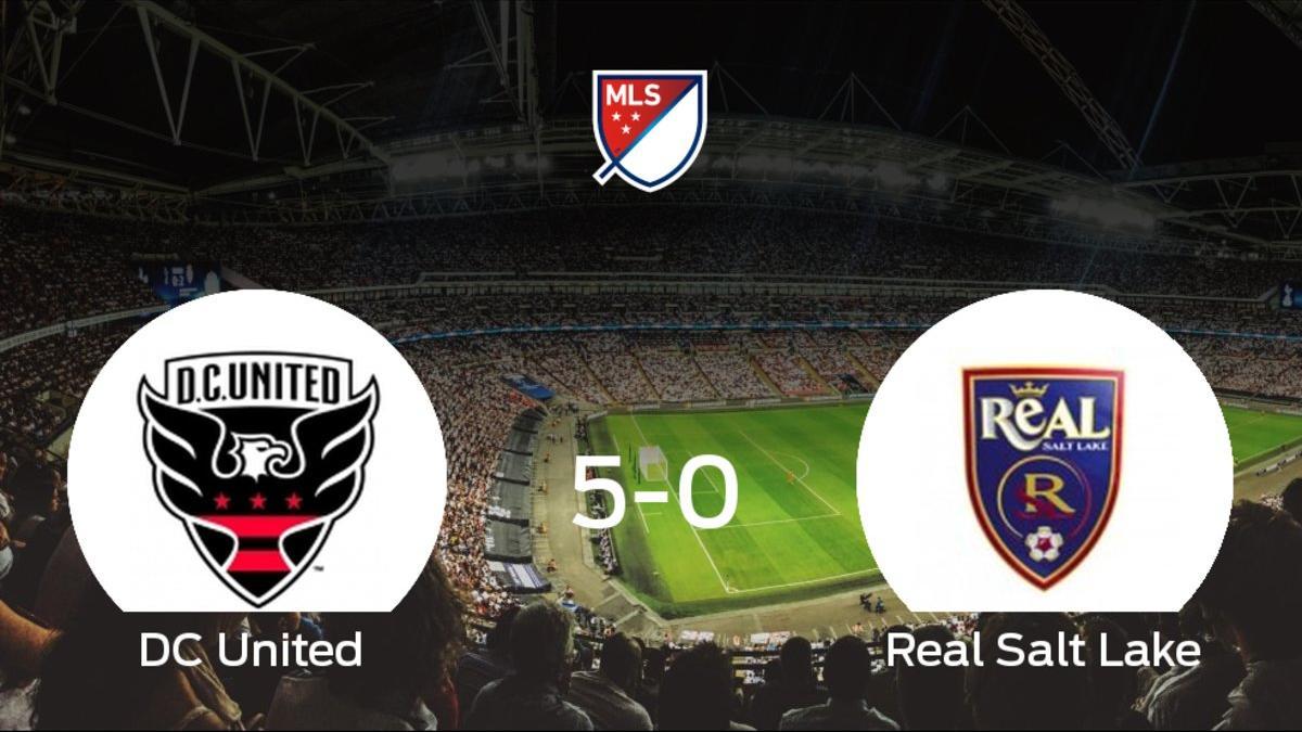 Los tres puntos se quedaron en casa: goleada del DC United al Real Salt Lake (5-0)