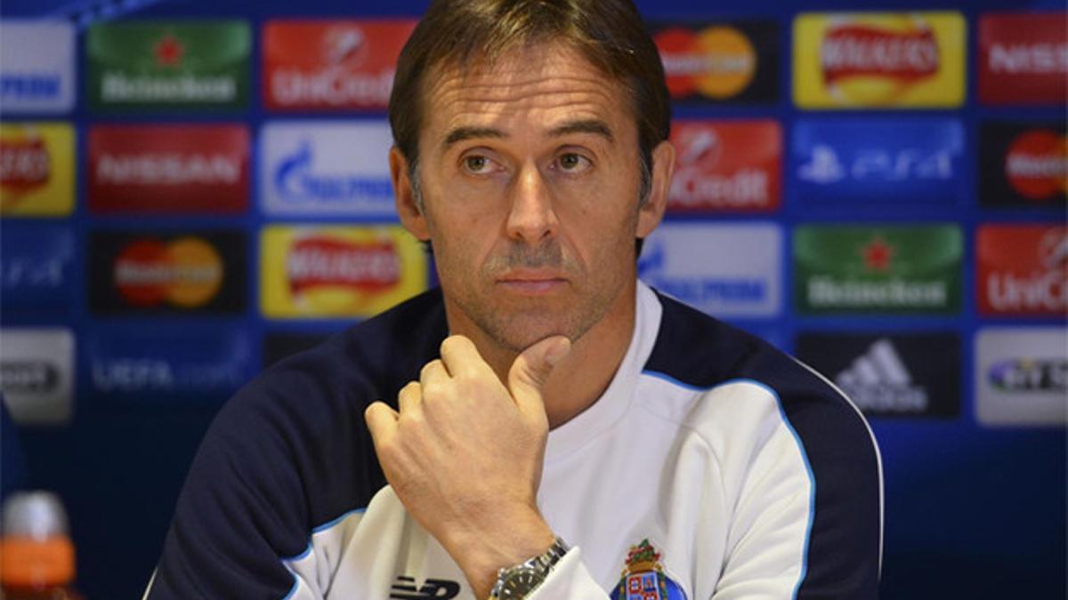 Lopetegui, técnico del Porto, admite la salida de Osvaldo
