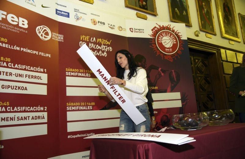 Sorteo de la Copa de la Reina de Zaragoza