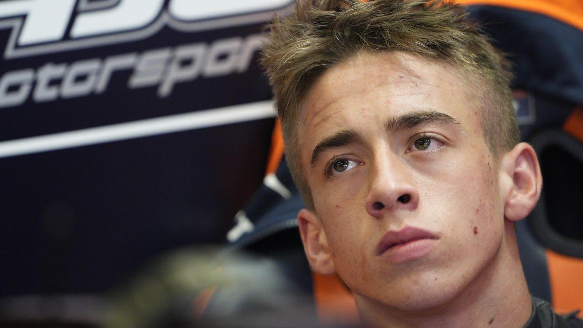 El murciano Pedro Acosta, piloto de Moto2.