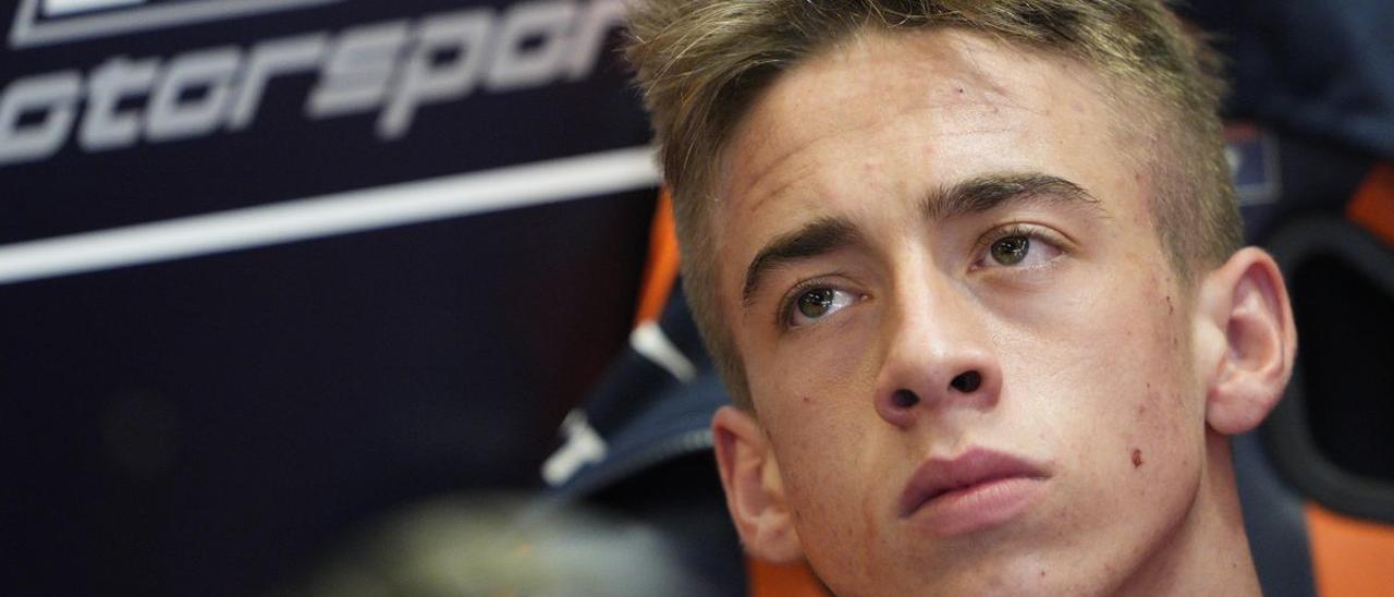 El murciano Pedro Acosta, piloto de Moto2.