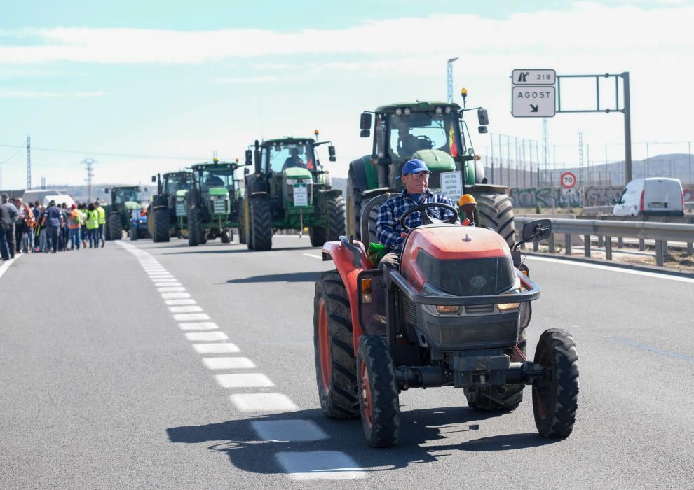 Tractorada en defensa del campo alicantino