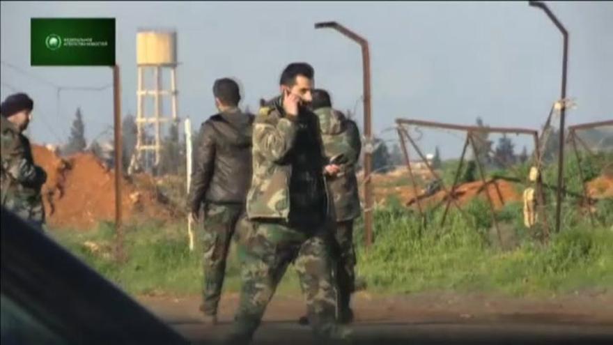 Vídeo / Primeras imágenes de la base atacada por EEUU en Siria
