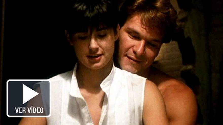 Demi Moore y Patrick Swayze, en Ghost