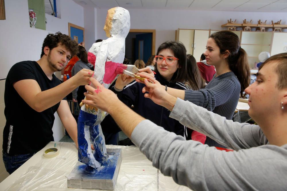 Falles a l'IES Cid Campeador i al CEIP López Rosat