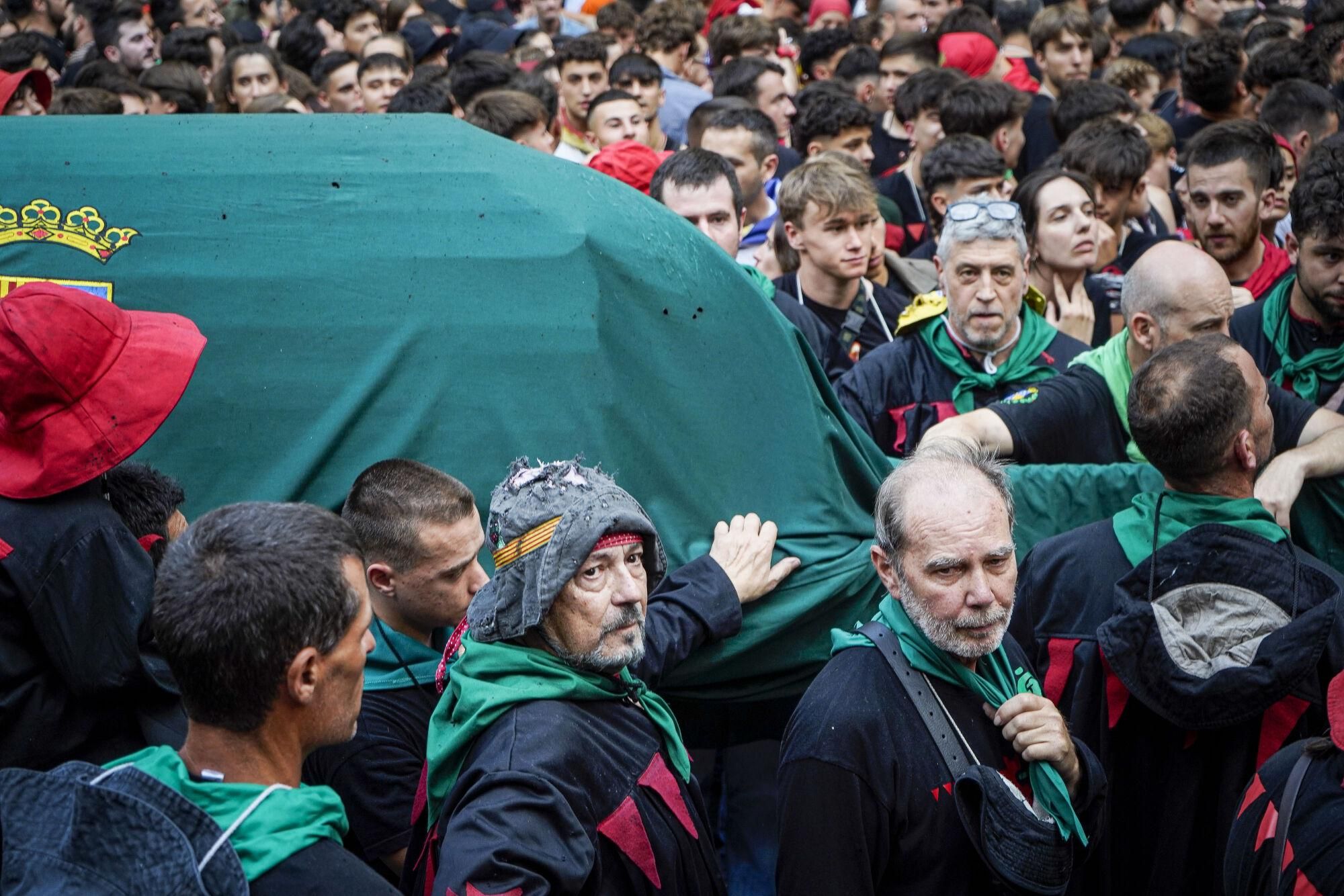 Així s'ha viscut el passacarrers de Patum de dissabte