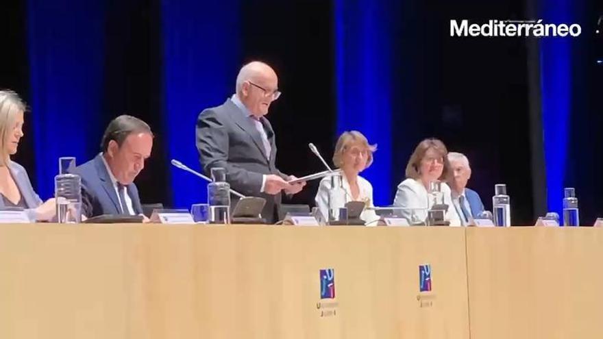 Toma de posesión de Jesús Lancis como rector de la UJI