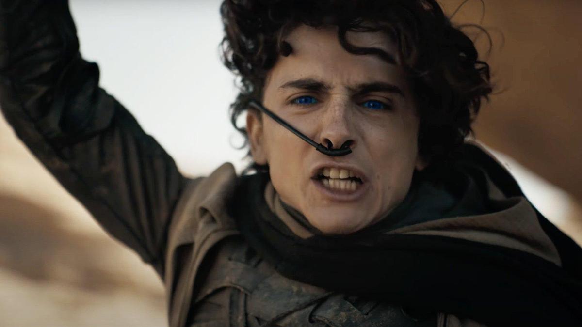 El actor Timothée Chalamet en 'Dune: parte 2'.